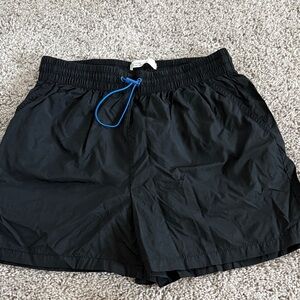 Oak and Fort Shorts with Blue Drawstring